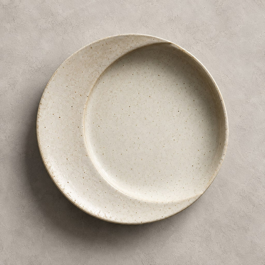 Toued® Chalk Eclipse Dinner Plate