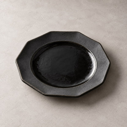 Toued® Ink Octagon Dinner Plate