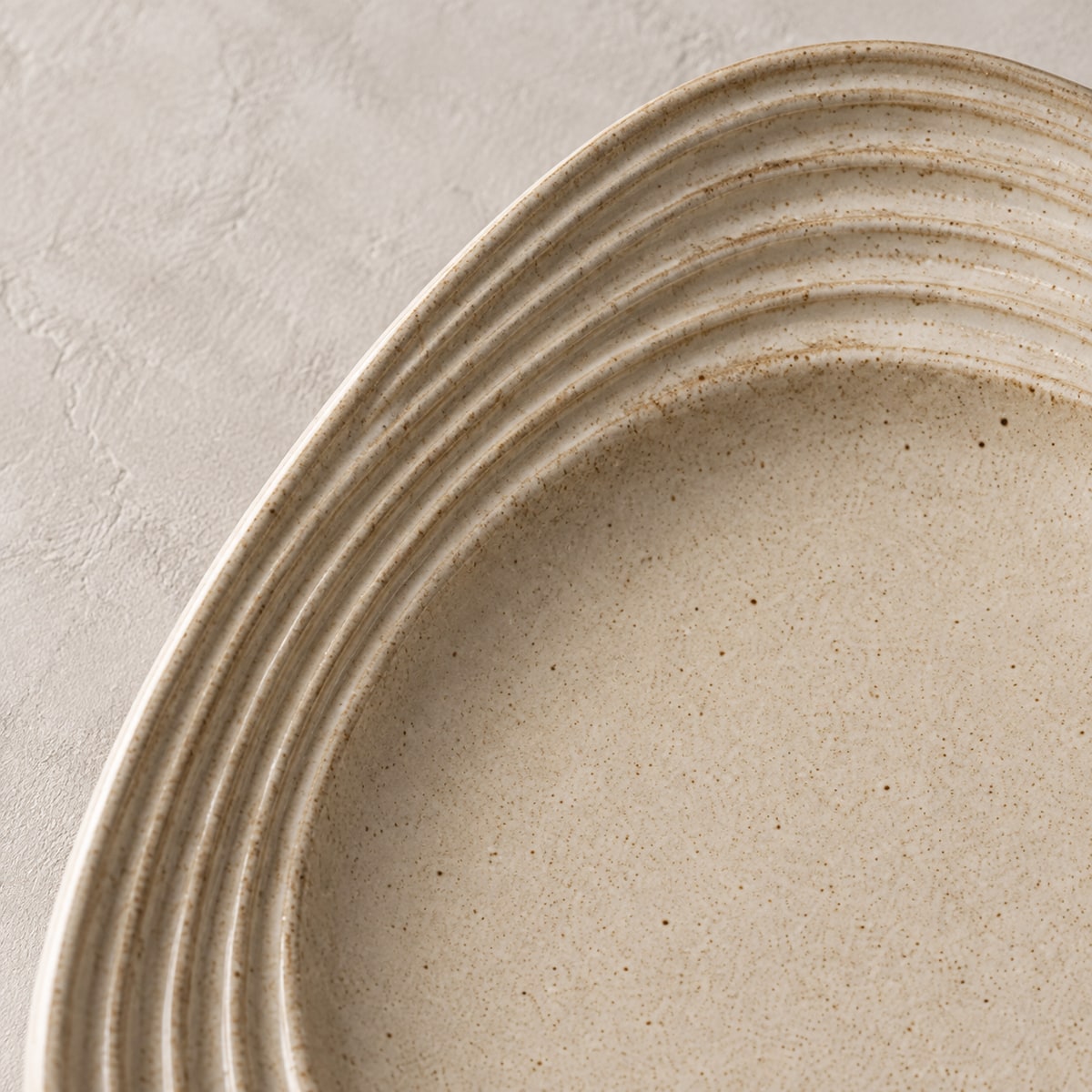 Toued® Sand Ripple Salad Plate