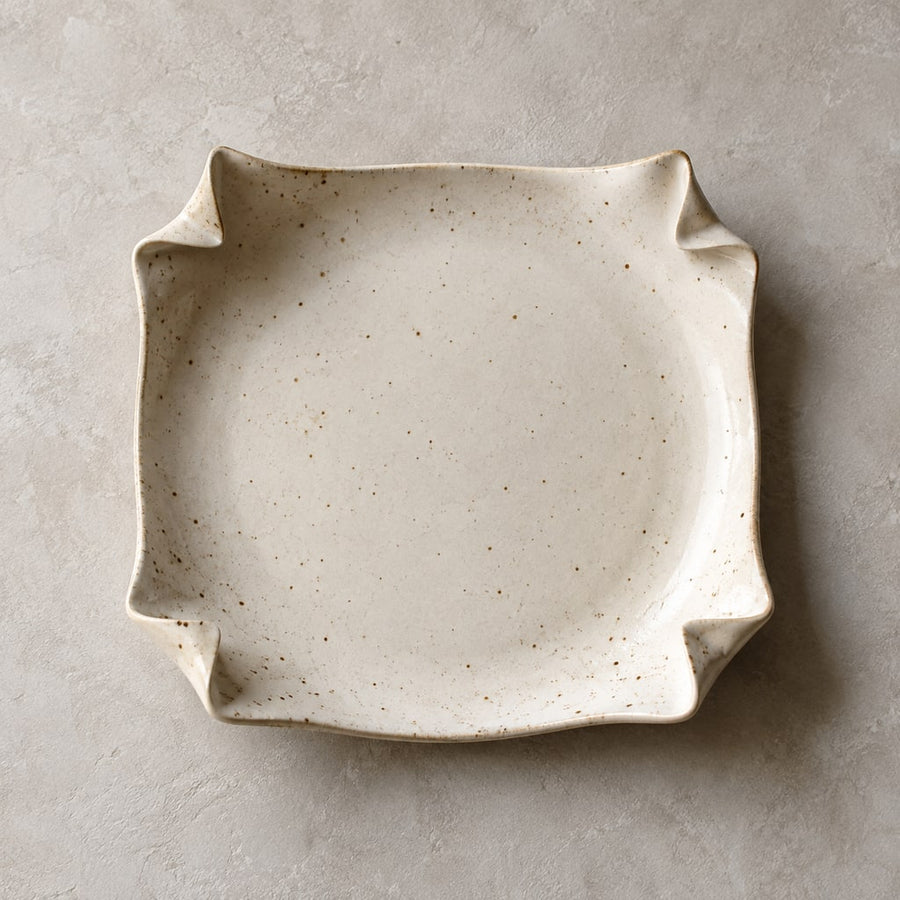 Toued® Speckle Fold Breakfast Plate